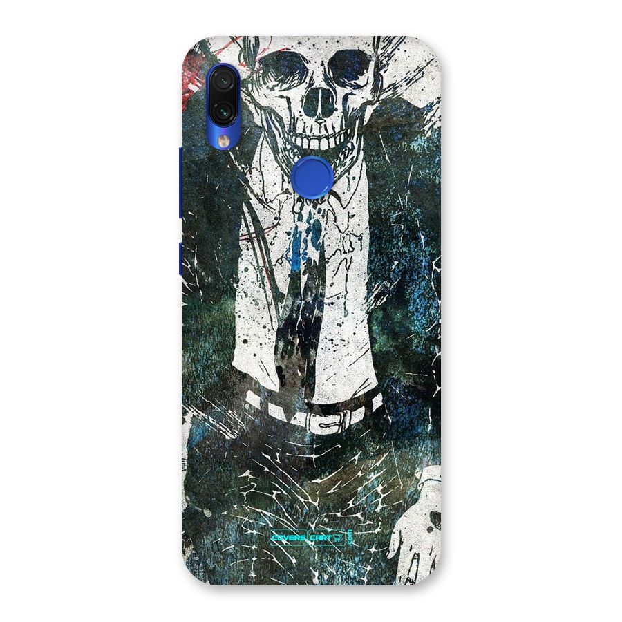 Skeleton in a Suit Back Case for Redmi Note 7S
