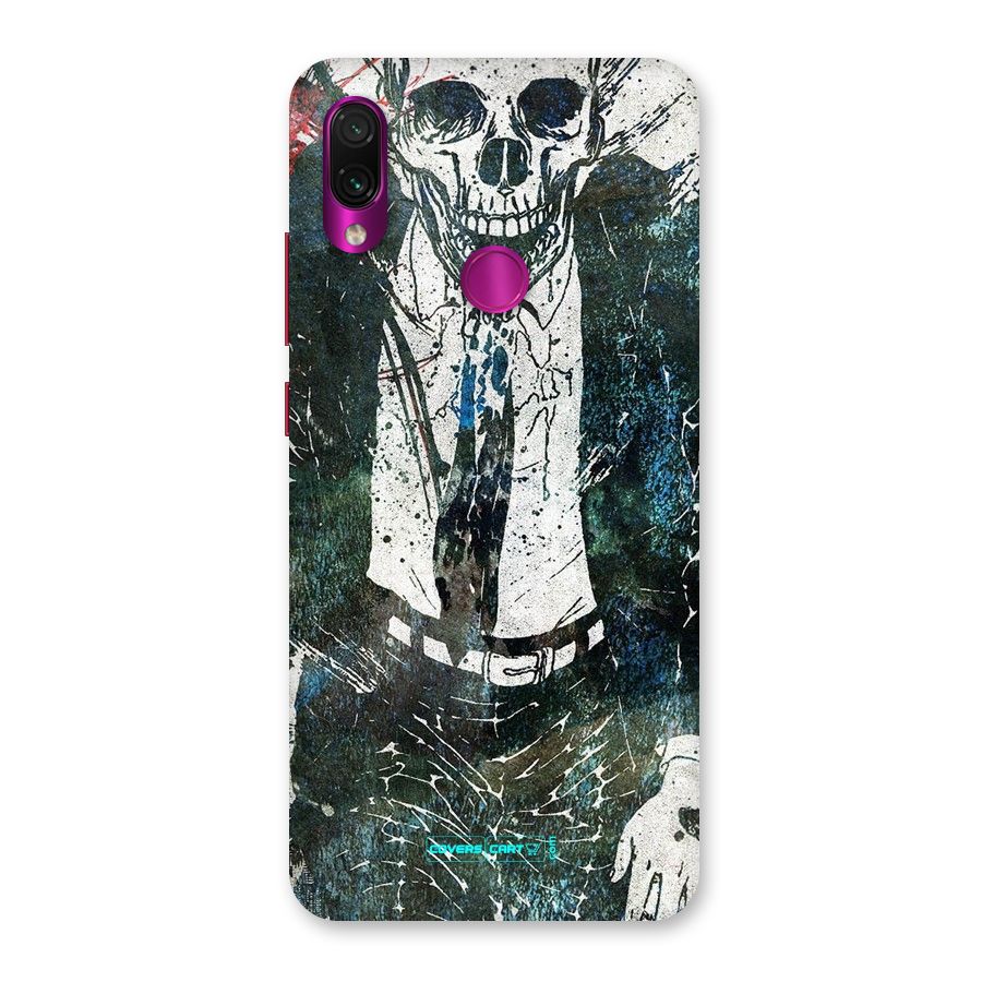 Skeleton in a Suit Back Case for Redmi Note 7 Pro