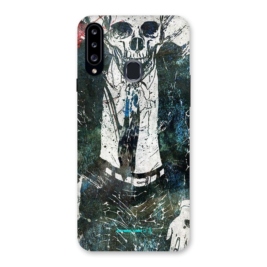 Skeleton in a Suit Back Case for Samsung Galaxy A20s