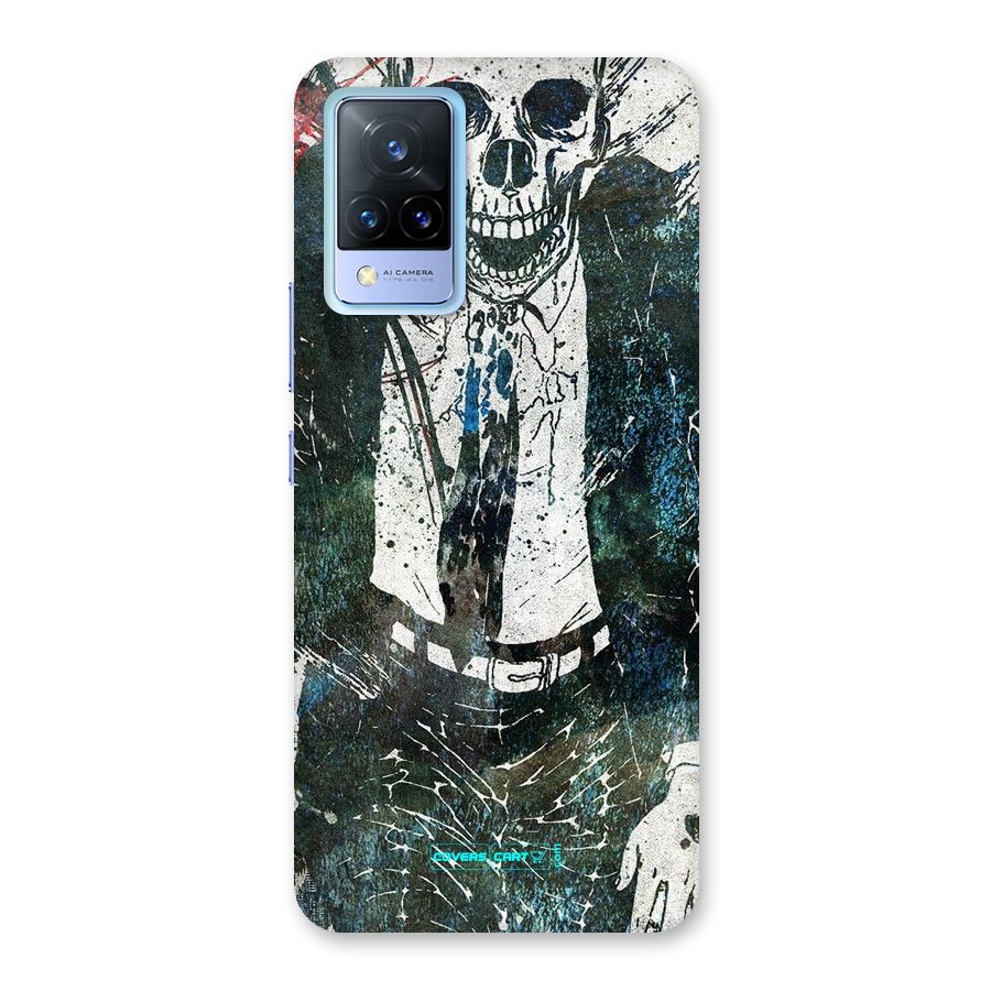 Skeleton in a Suit Back Case for Vivo V21 5G