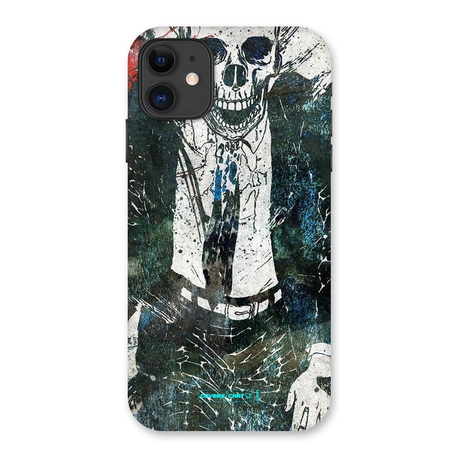 Skeleton in a Suit Back Case for iPhone 11