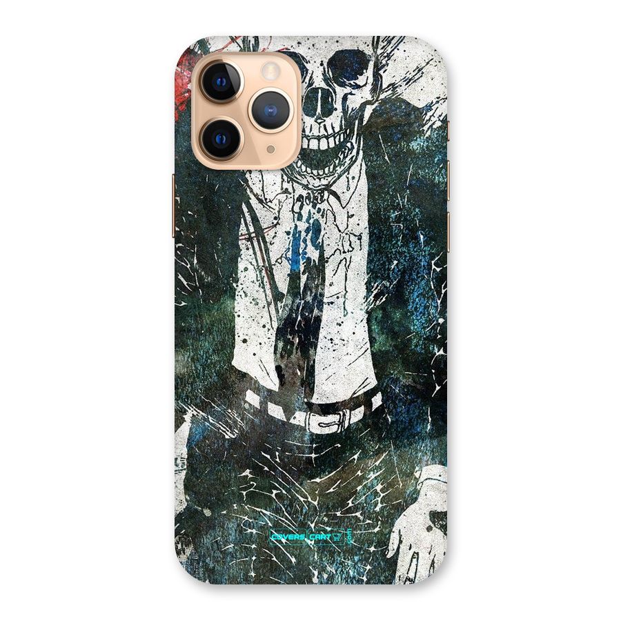 Skeleton in a Suit Back Case for iPhone 11 Pro