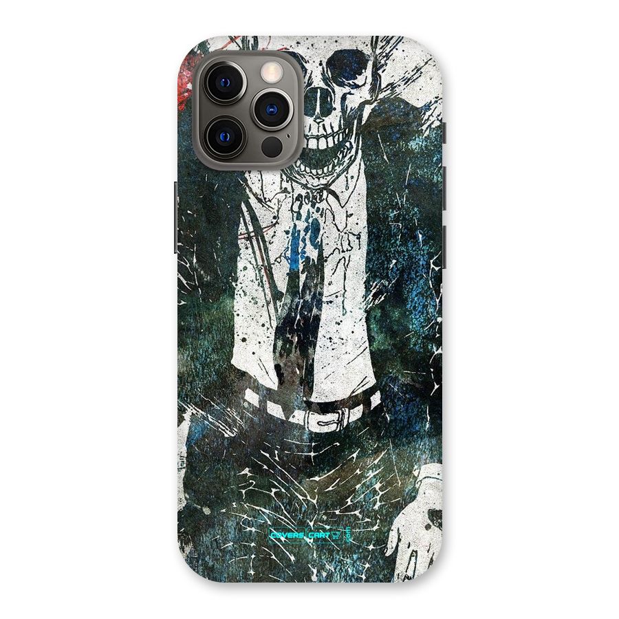 Skeleton in a Suit Back Case for iPhone 12 Pro