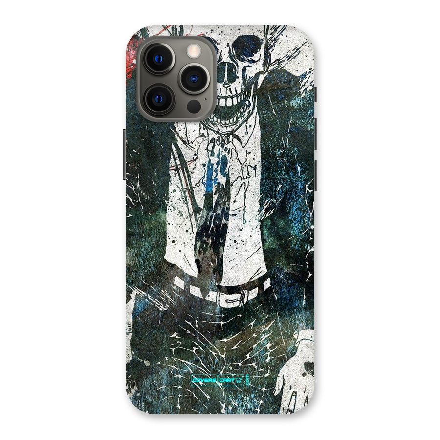 Skeleton in a Suit Back Case for iPhone 12 Pro Max