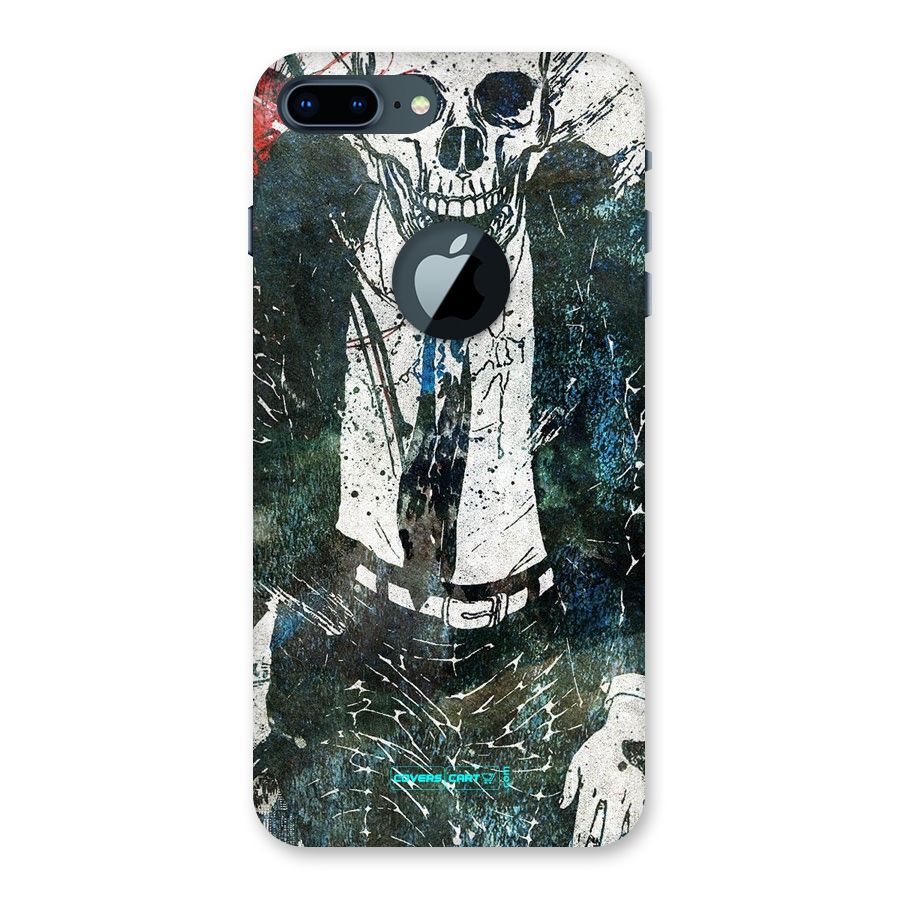 Skeleton in a Suit Back Case for iPhone 7 Plus Logo Cut