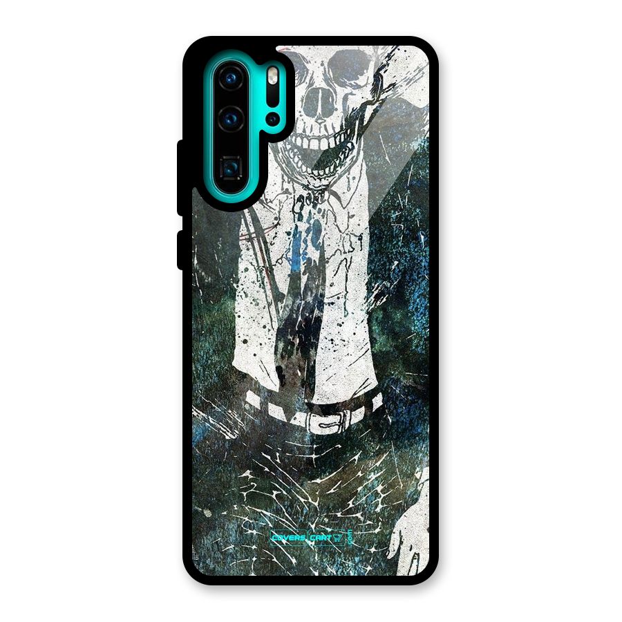 Skeleton in a Suit Glass Back Case for Huawei P30 Pro