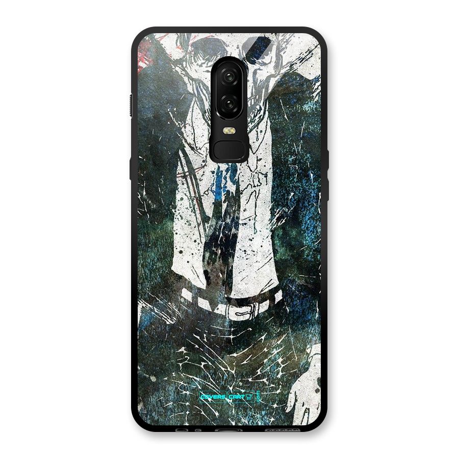 Skeleton in a Suit Glass Back Case for OnePlus 6