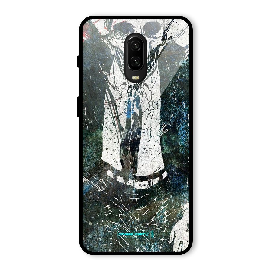Skeleton in a Suit Glass Back Case for OnePlus 6T