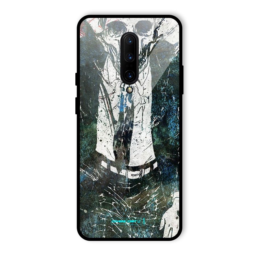 Skeleton in a Suit Glass Back Case for OnePlus 7 Pro