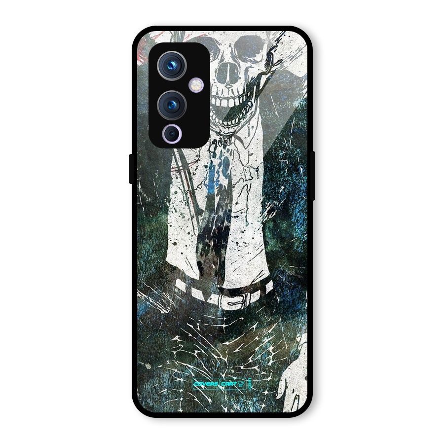 Skeleton in a Suit Glass Back Case for OnePlus 9