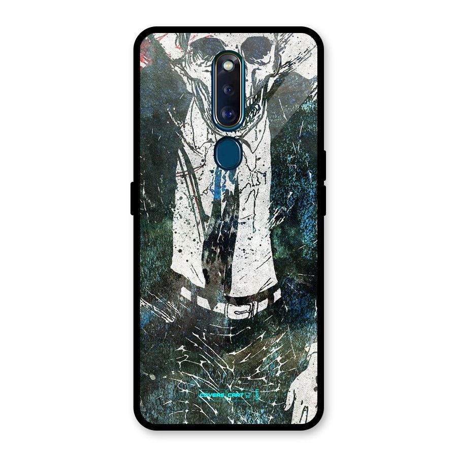 Skeleton in a Suit Glass Back Case for Oppo F11 Pro