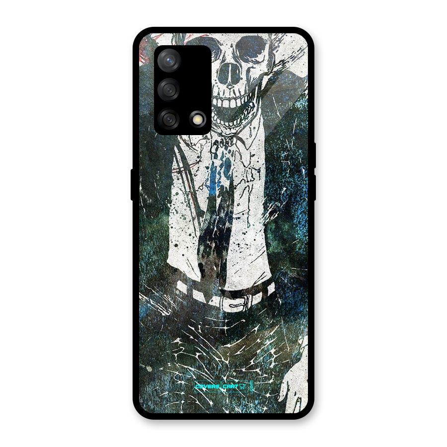 Skeleton in a Suit Glass Back Case for Oppo F19