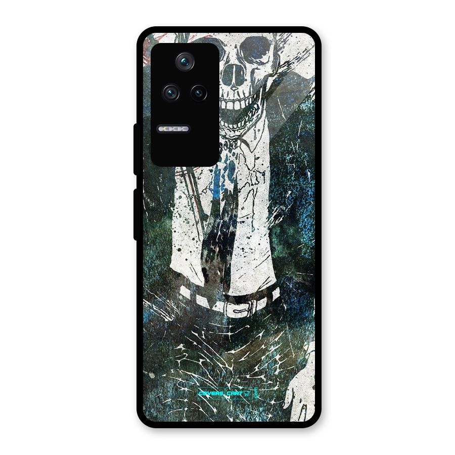 Skeleton in a Suit Glass Back Case for Poco F4 5G