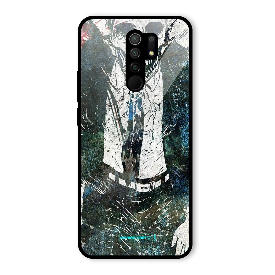 Skeleton in a Suit Glass Back Case for Poco M2