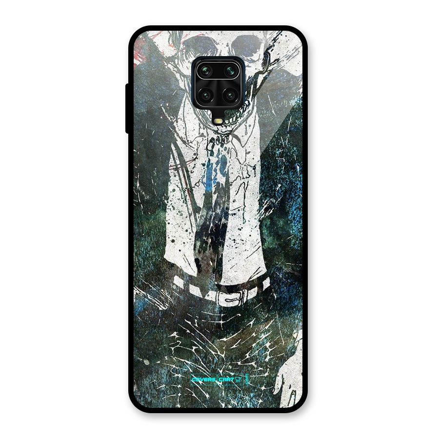Skeleton in a Suit Glass Back Case for Poco M2 Pro