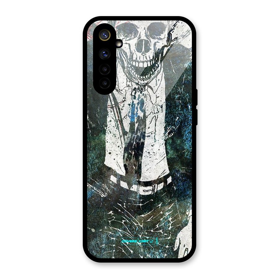 Skeleton in a Suit Glass Back Case for Realme 6