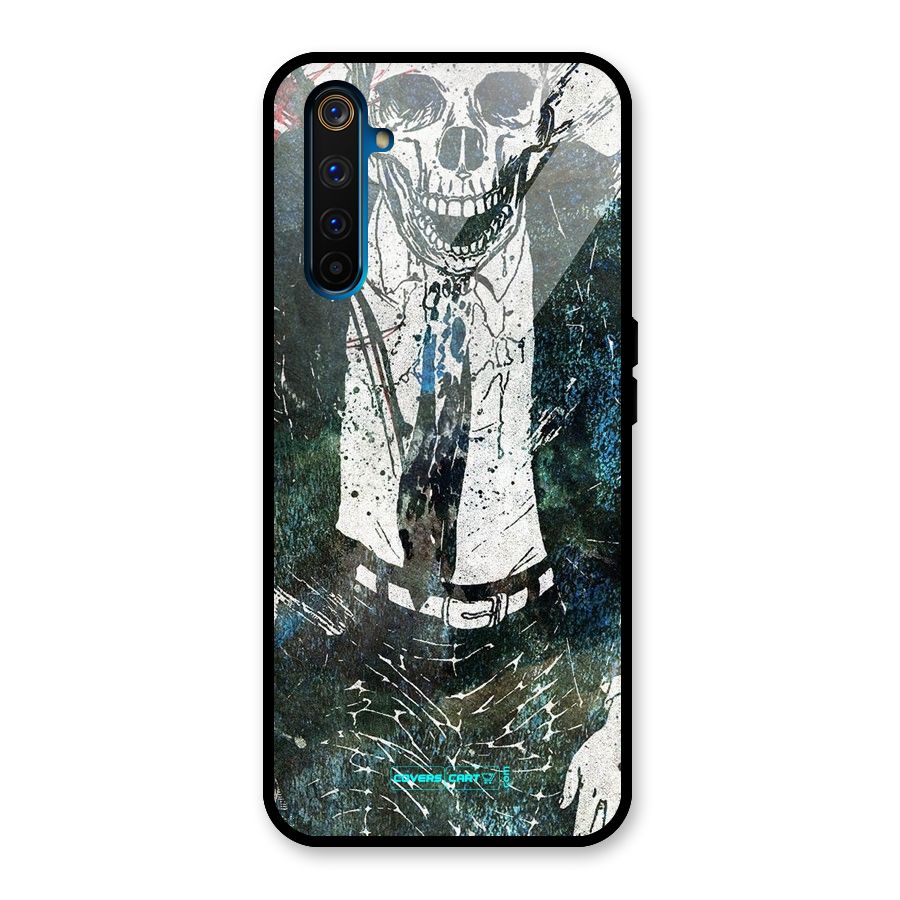 Skeleton in a Suit Glass Back Case for Realme 6 Pro