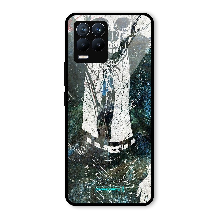 Skeleton in a Suit Glass Back Case for Realme 8 Pro