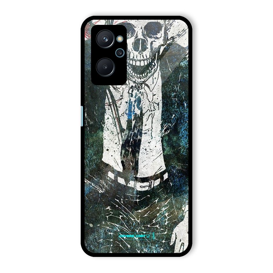 Skeleton in a Suit Glass Back Case for Realme 9i