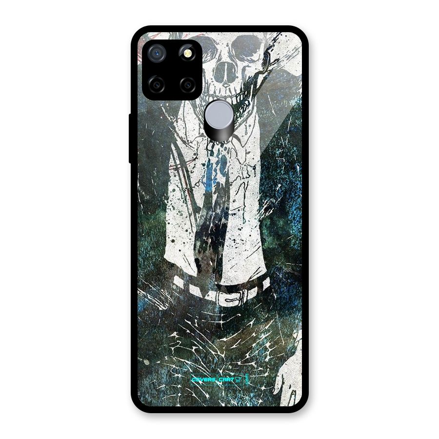 Skeleton in a Suit Glass Back Case for Realme C15