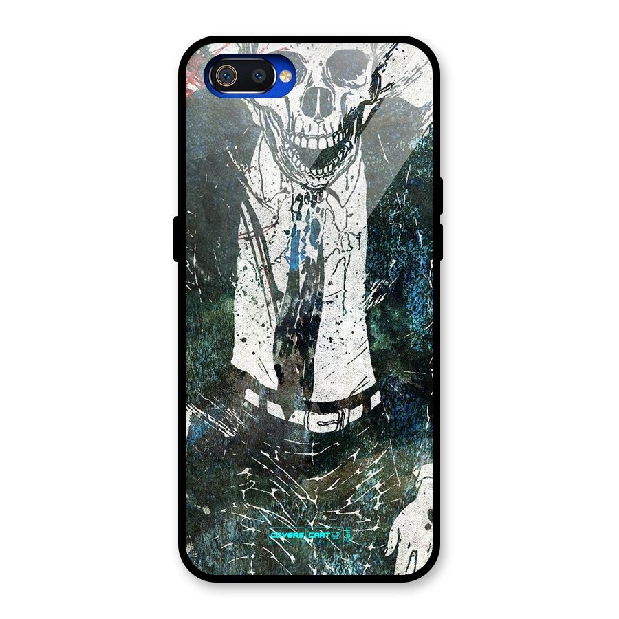 Skeleton in a Suit Glass Back Case for Realme C2