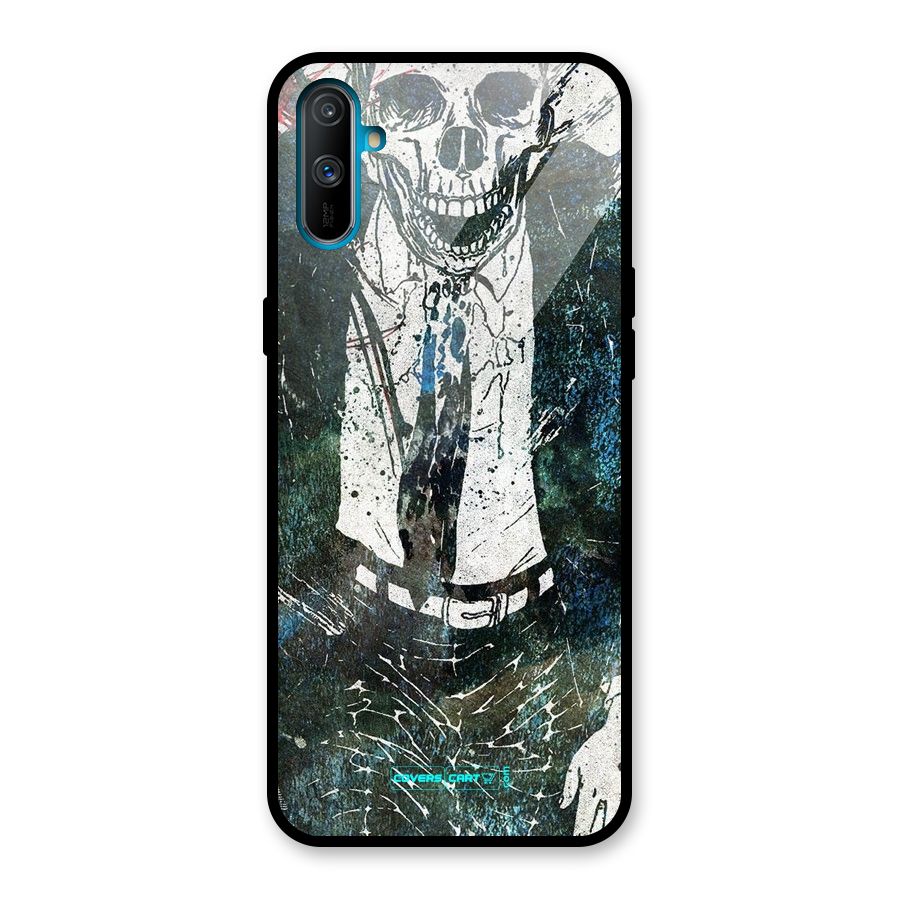 Skeleton in a Suit Glass Back Case for Realme C3