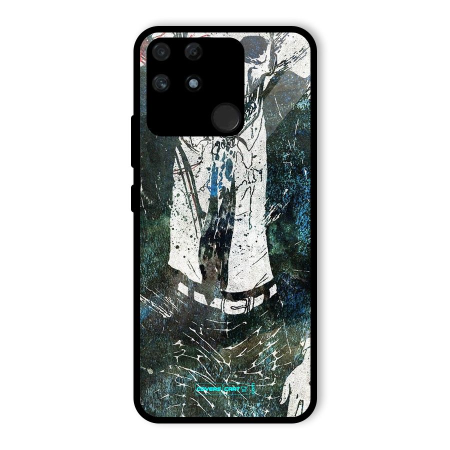 Skeleton in a Suit Glass Back Case for Realme Narzo 50A