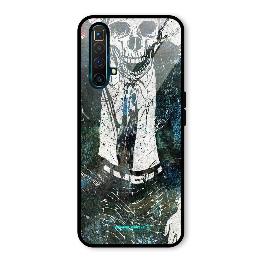 Skeleton in a Suit Glass Back Case for Realme X3 SuperZoom