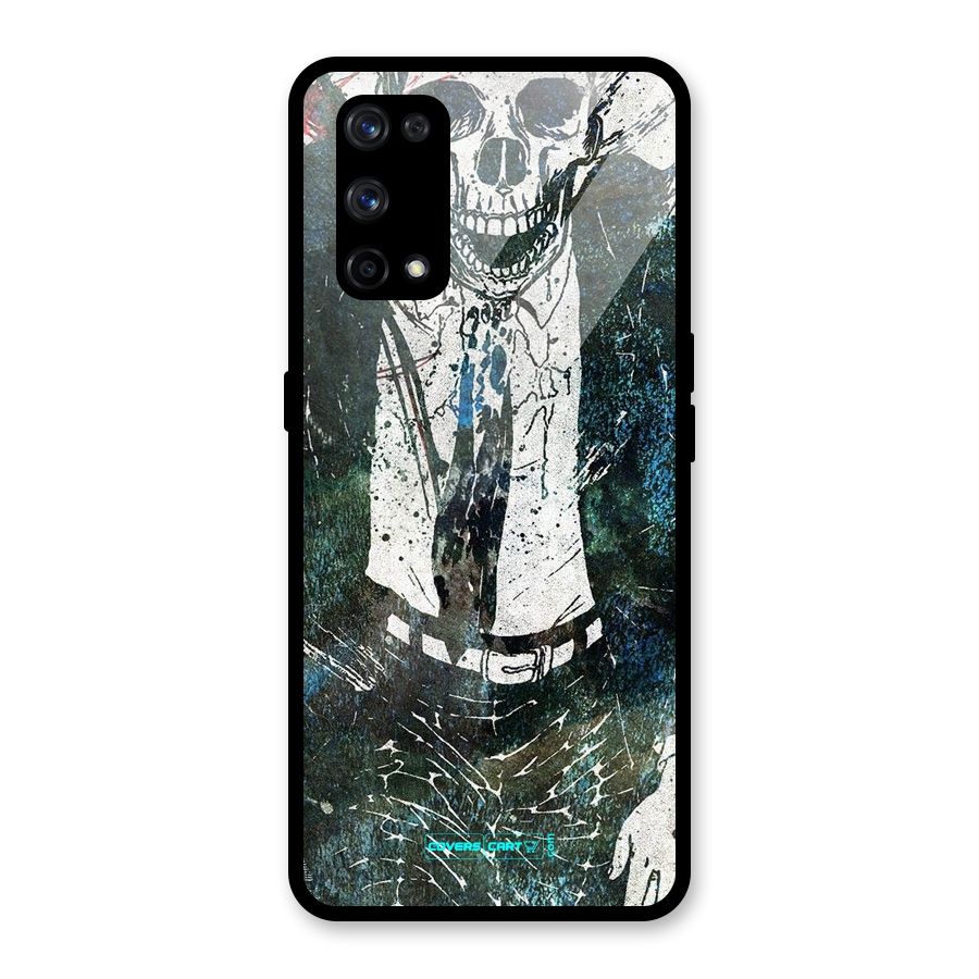 Skeleton in a Suit Glass Back Case for Realme X7 Pro