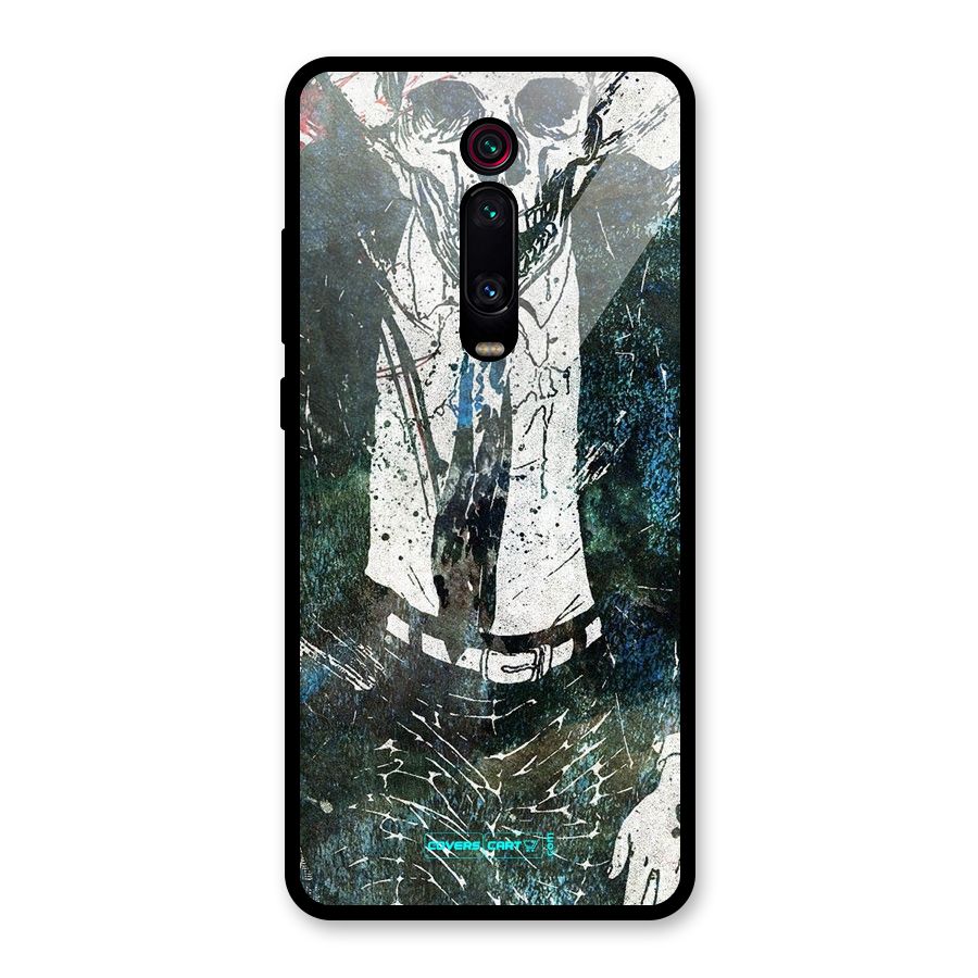 Skeleton in a Suit Glass Back Case for Redmi K20 Pro