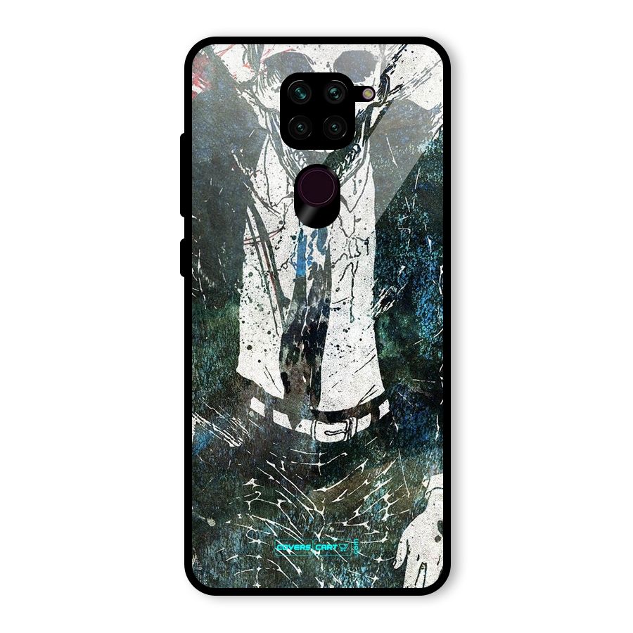 Skeleton in a Suit Glass Back Case for Redmi Note 9