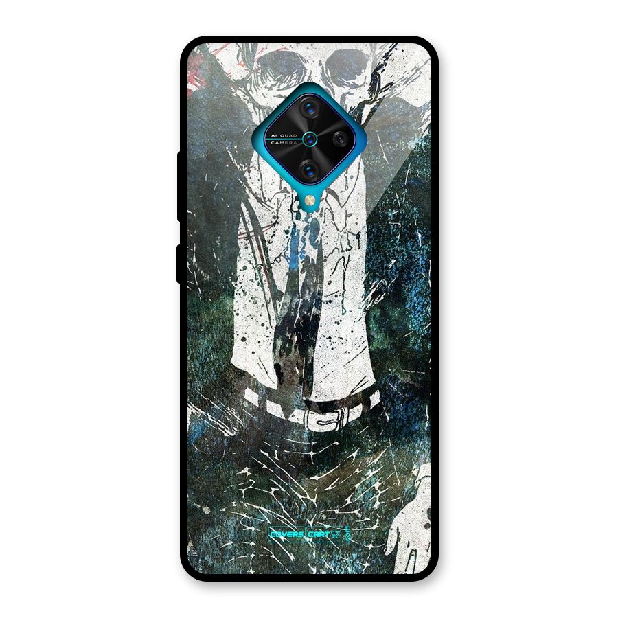 Skeleton in a Suit Glass Back Case for Vivo S1 Pro