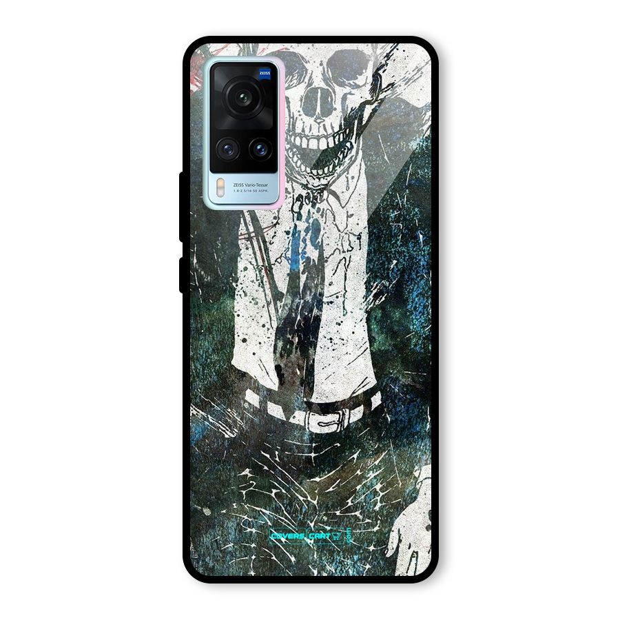 Skeleton in a Suit Glass Back Case for Vivo X60