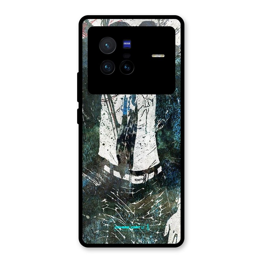 Skeleton in a Suit Glass Back Case for Vivo X80