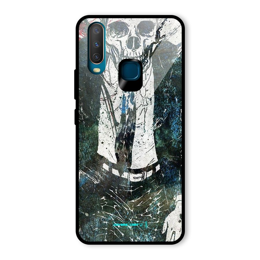 Skeleton in a Suit Glass Back Case for Vivo Y15