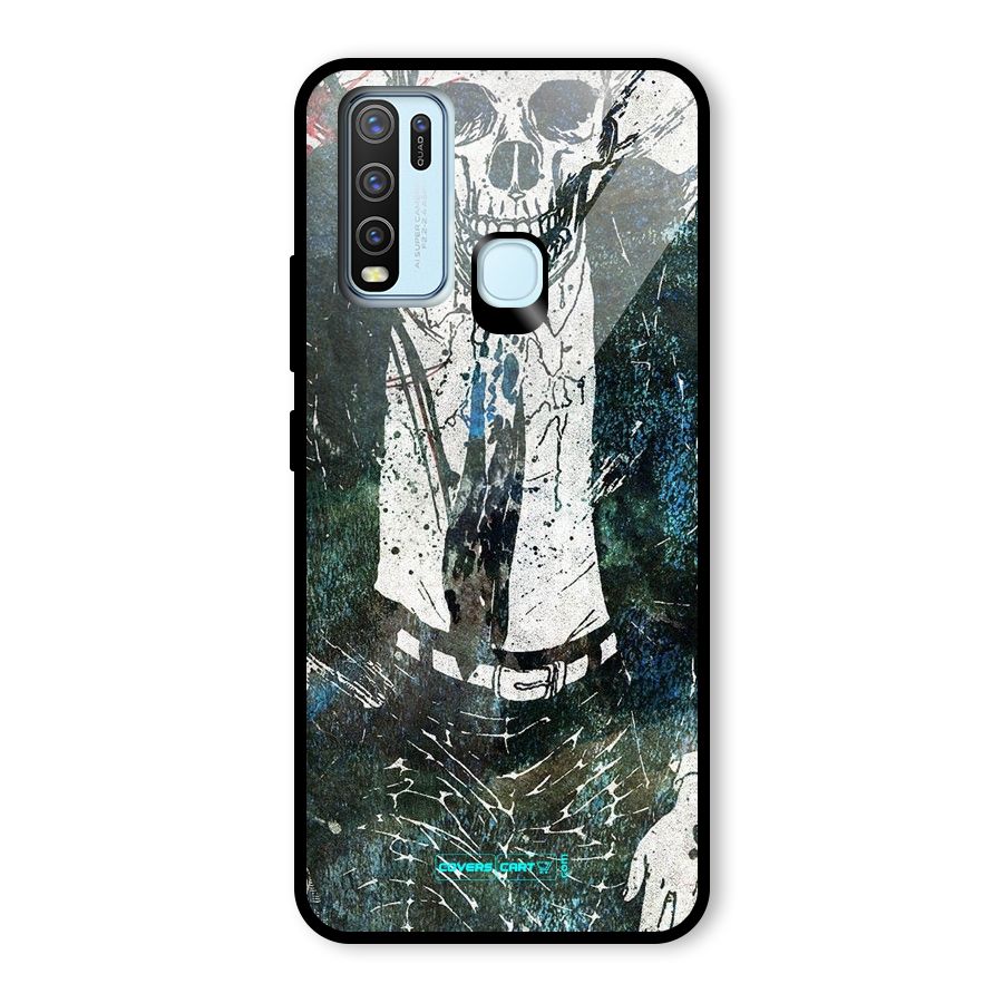 Skeleton in a Suit Glass Back Case for Vivo Y30