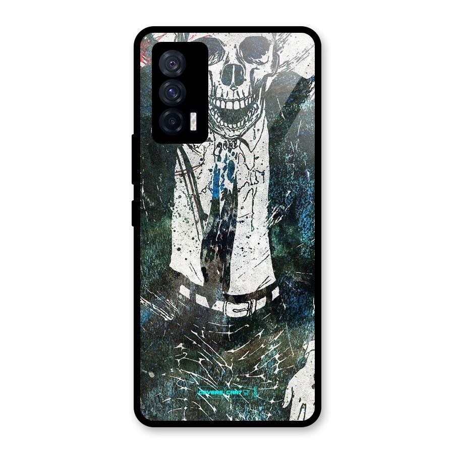 Skeleton in a Suit Glass Back Case for Vivo iQOO 7 5G