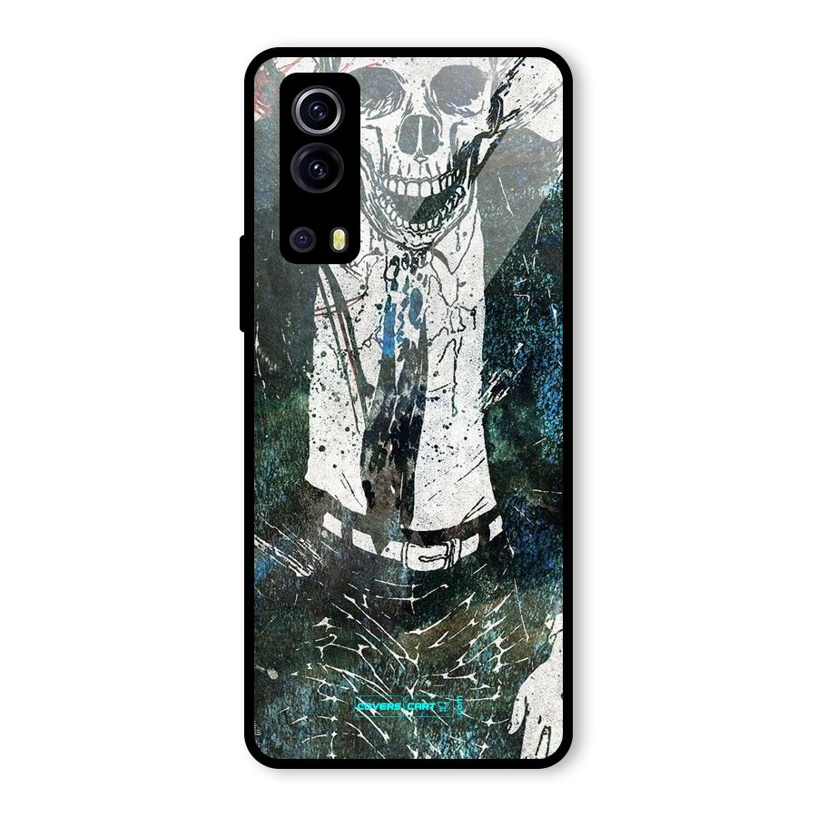 Skeleton in a Suit Glass Back Case for Vivo iQOO Z3