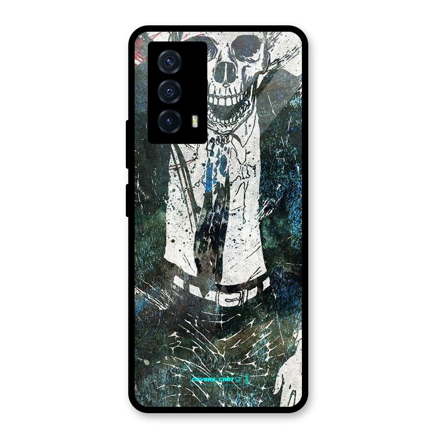 Skeleton in a Suit Glass Back Case for Vivo iQOO Z5