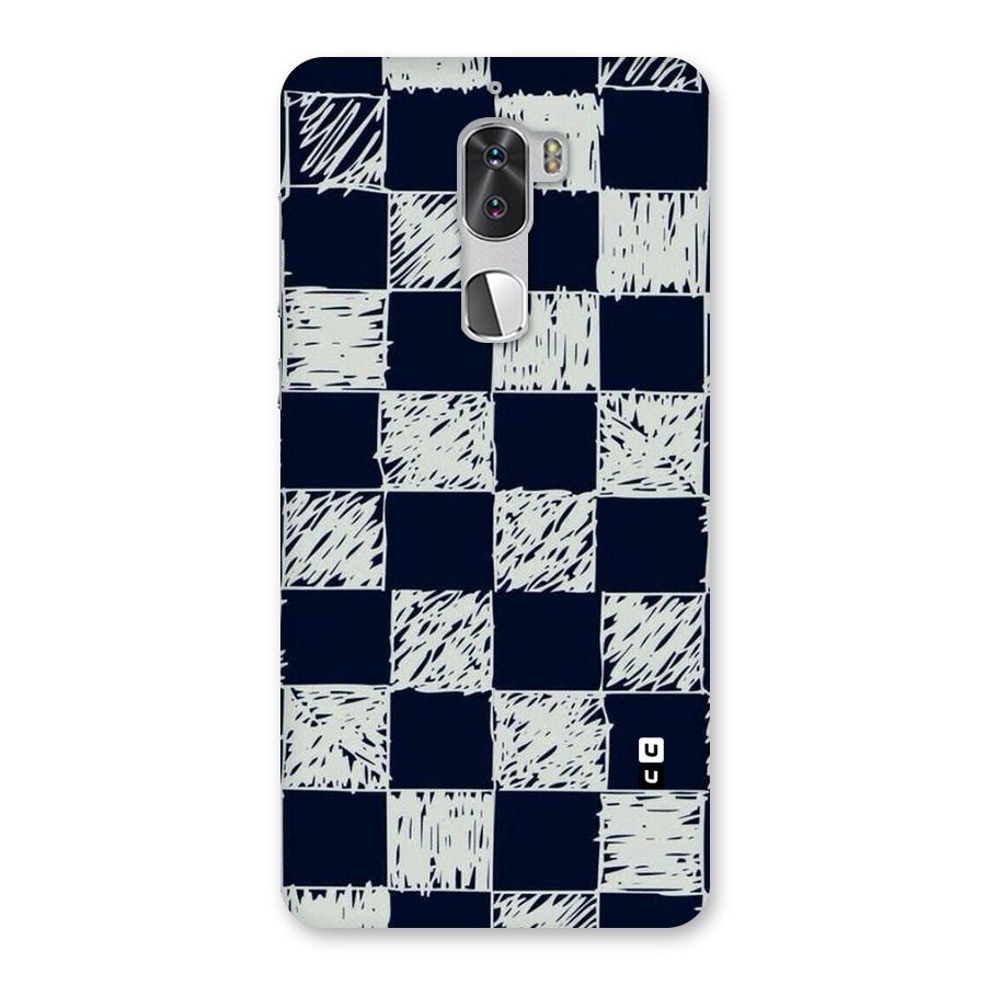 Sketchy Check Design Back Case for Coolpad Cool 1