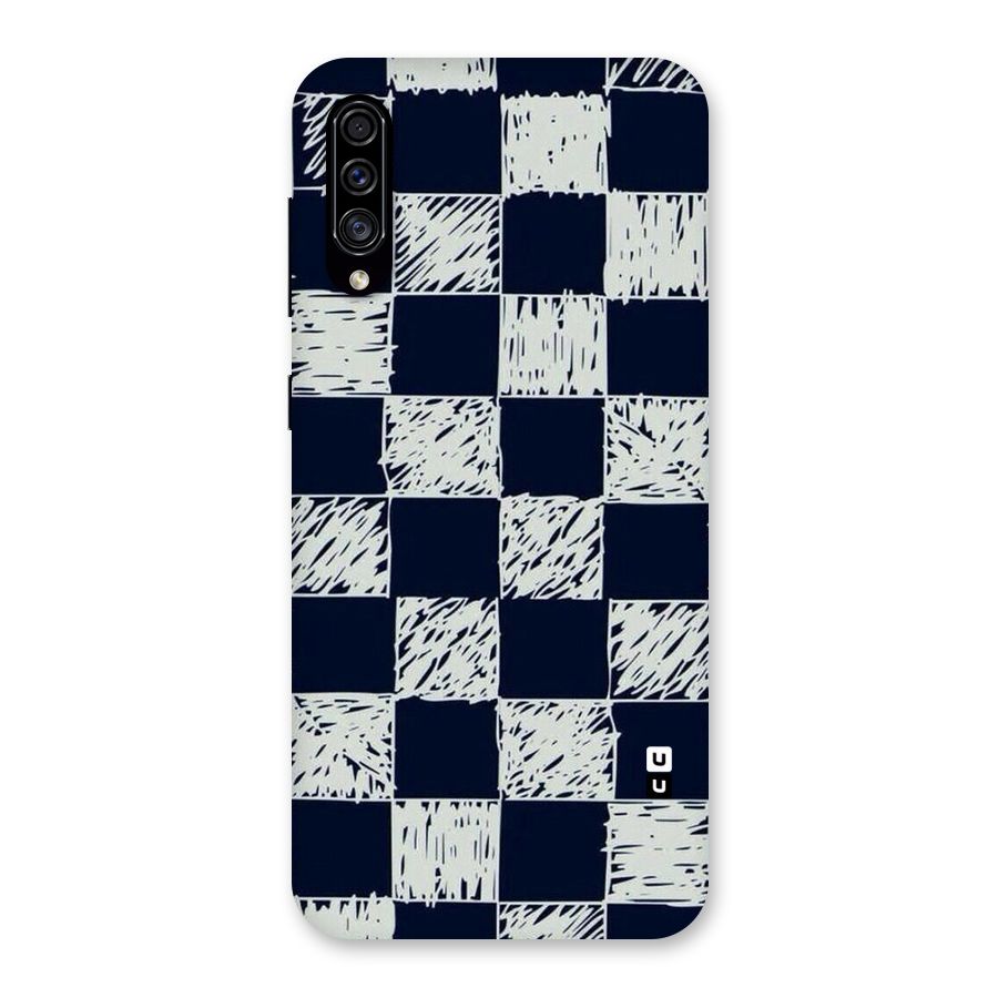 Sketchy Check Design Back Case for Galaxy A30s