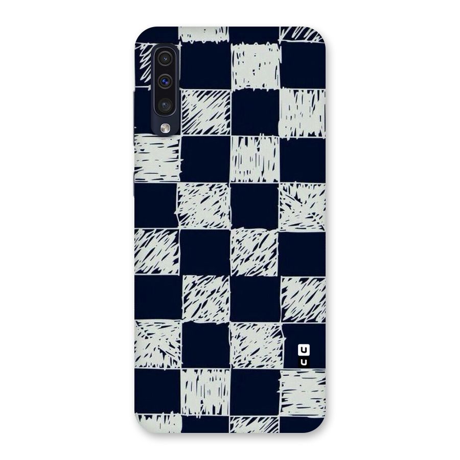 Sketchy Check Design Back Case for Galaxy A50s