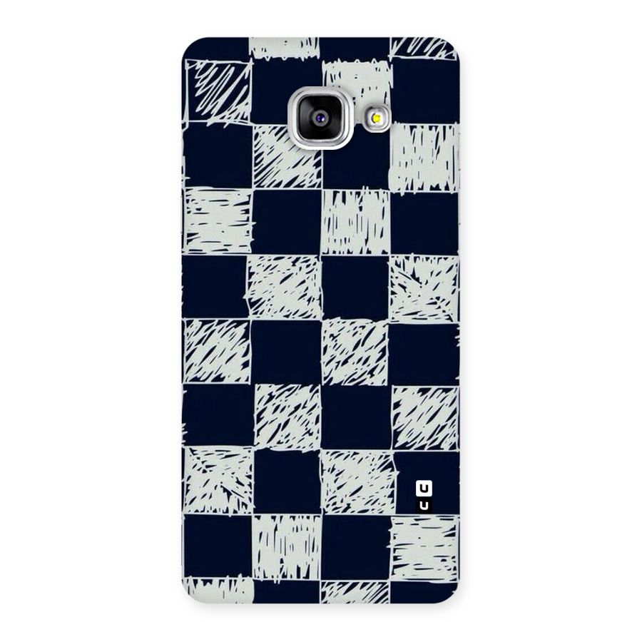 Sketchy Check Design Back Case for Galaxy A5 2016