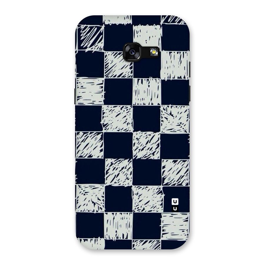 Sketchy Check Design Back Case for Galaxy A5 2017