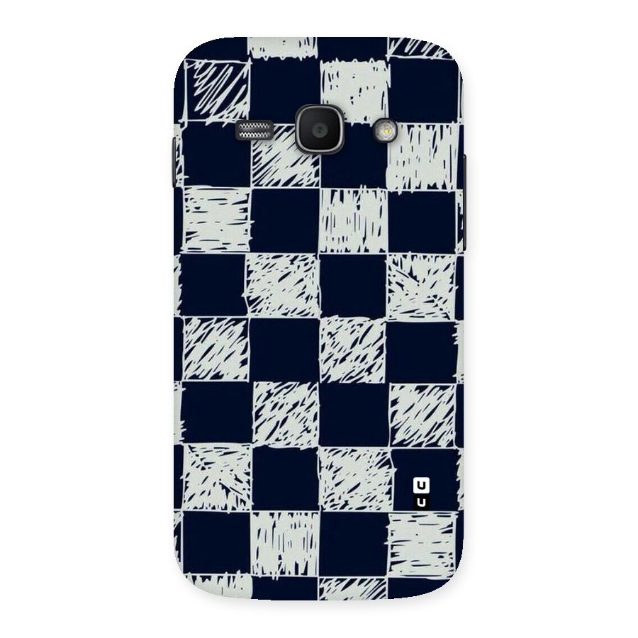 Sketchy Check Design Back Case for Galaxy Ace 3