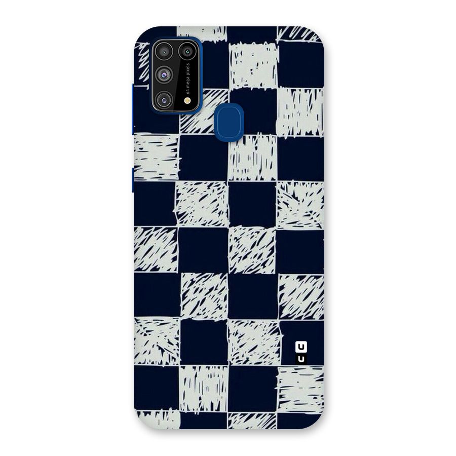 Sketchy Check Design Back Case for Galaxy F41