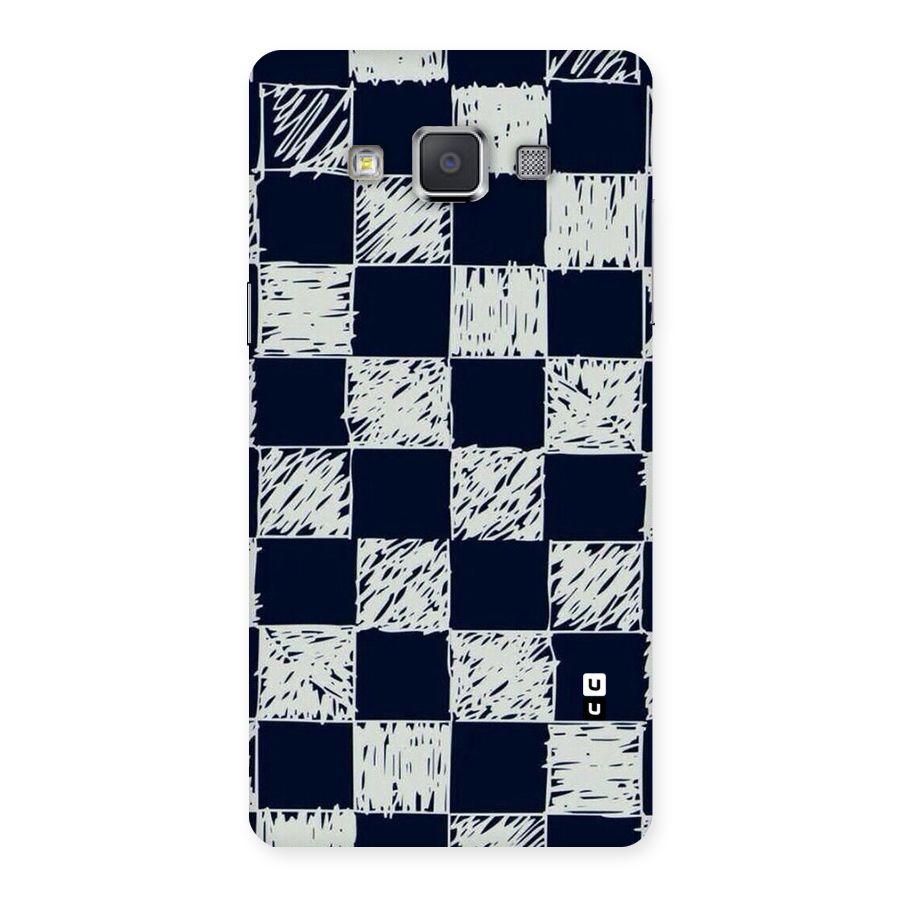 Sketchy Check Design Back Case for Galaxy Grand Max