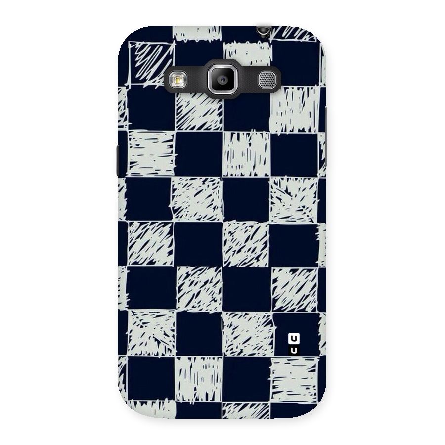 Sketchy Check Design Back Case for Galaxy Grand Quattro