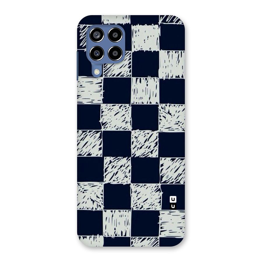 Sketchy Check Design Back Case for Galaxy M53 5G