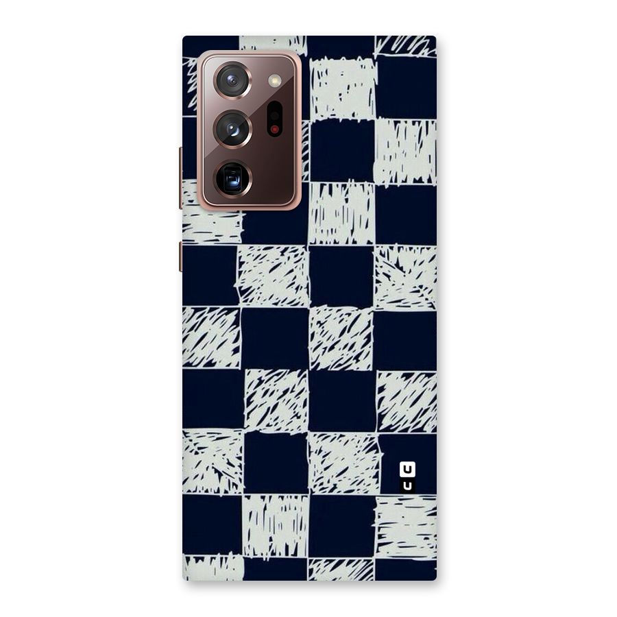 Sketchy Check Design Back Case for Galaxy Note 20 Ultra